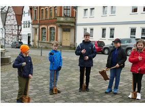 Rasseln in Naumburg - eine alte Ostertradition (Foto: Karl-Franz Thiede)